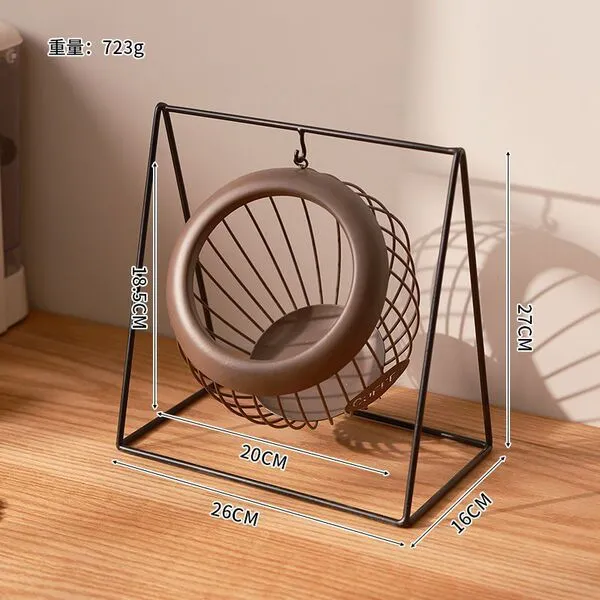 1 brown fruit basket + single stand